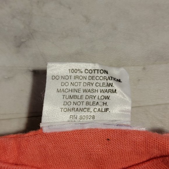 Vintage Golden Door Embroidered Pink Mens T-Shirt 100% Cotton Large - Picture 7 of 7